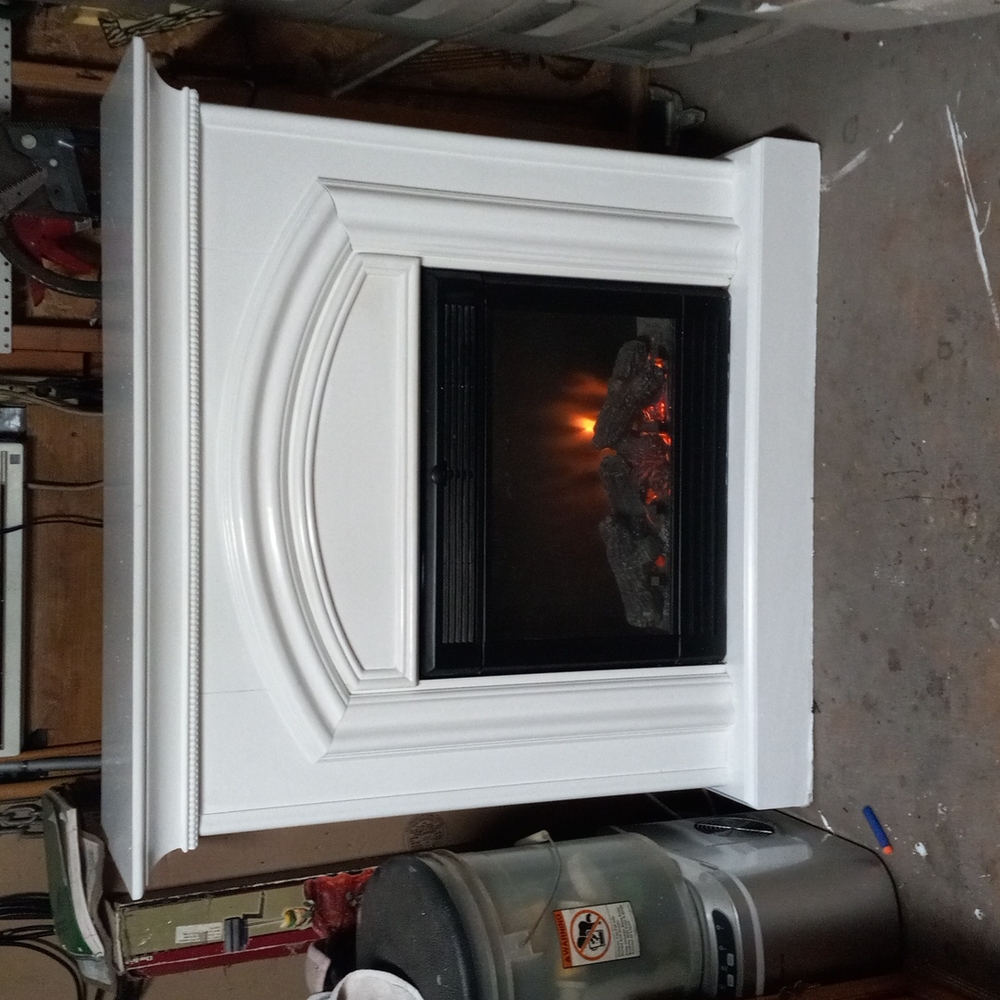 Virtual fireplace pluse heater.